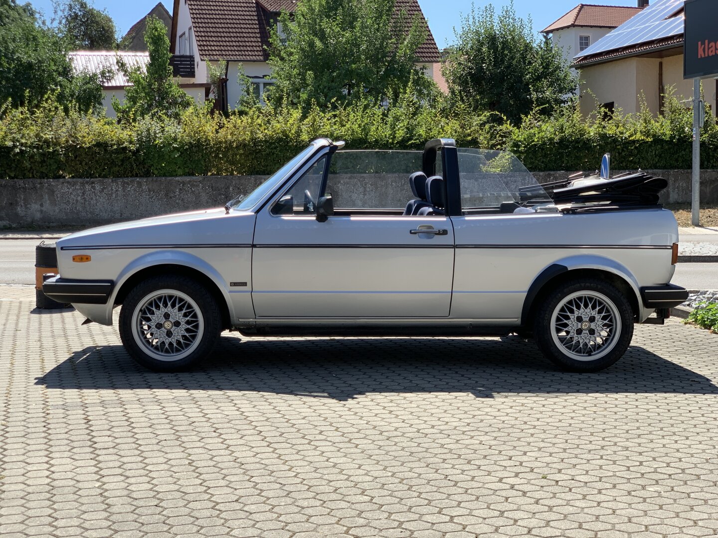  VW Golf 1 Cabriolet 1980 Rostfrei Silber