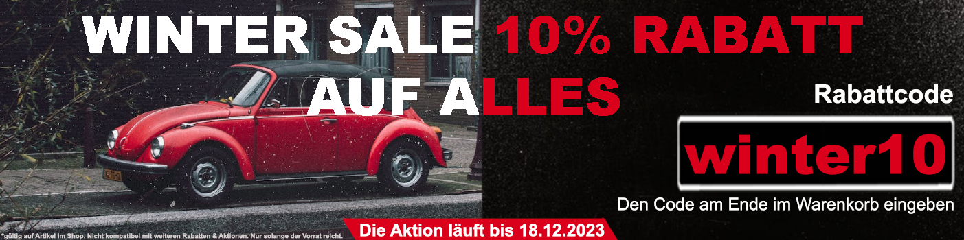Winter Sale - 10% AUF ALLES mit dem Code...