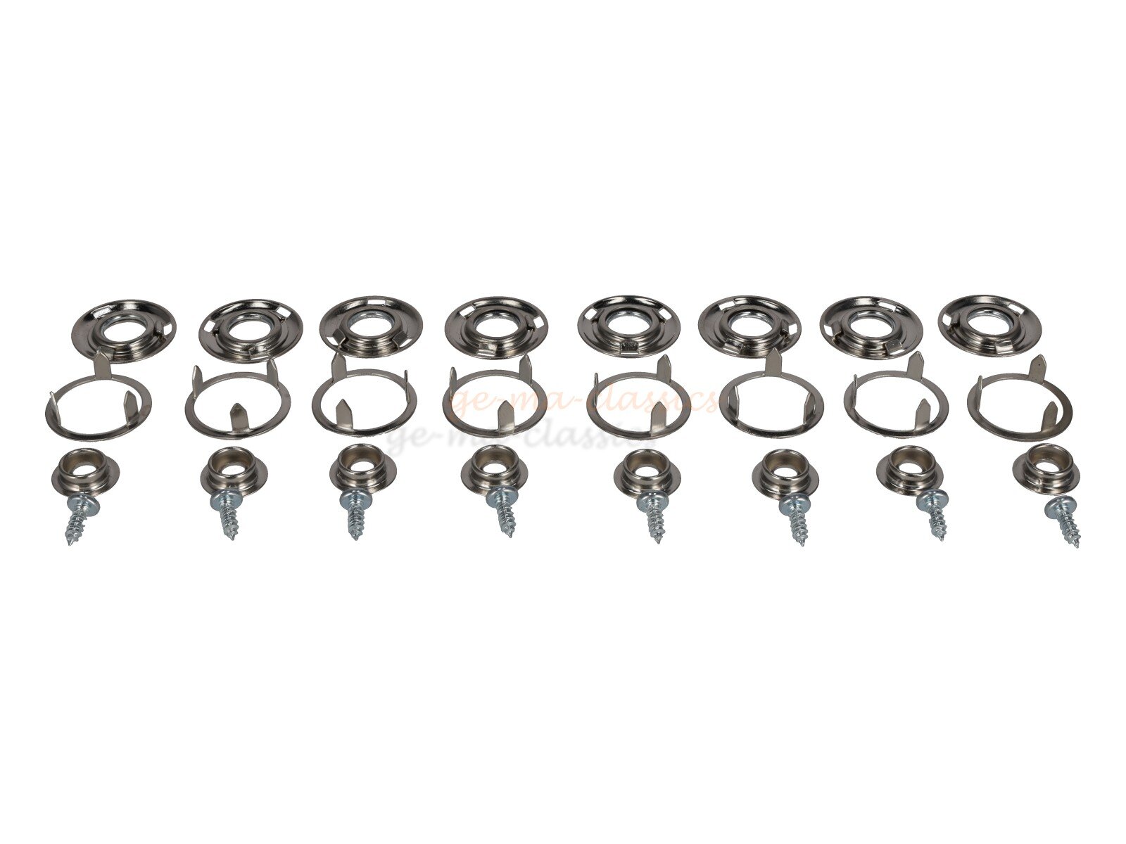 Clips Gummifussmatten VW Käfer bis 55 Original