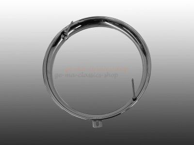 Lampenring Chrom für VW Käfer -67 Porsche 356 NEU Original Hella