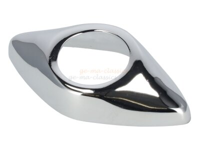 VW Karmann Ghia Typ 14 Chromrosette für Halter Aussenspiegel Neu Top Qualität