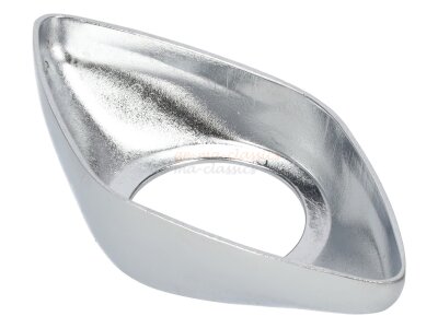 VW Karmann Ghia Typ 14 Chromrosette für Halter Aussenspiegel Neu Top Qualität