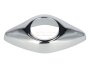 VW Karmann Ghia Typ 14 Chromrosette für Halter Aussenspiegel Neu Top Qualität
