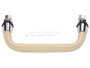 Haltegriff am Armaturenbrett für VW Käfer 58-67 Elfenbein beige Chrom