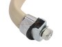 Haltegriff am Armaturenbrett für VW Käfer 58-67 Elfenbein beige Chrom