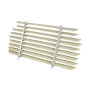 Heckjalousie Heckscheibe für VW Käfer 8/64-7/1 + Mexiko ab 8/85 beige