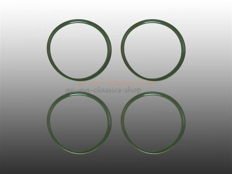 Beauty Rings Felgenzierringe für Radkappe 5-Loch Felge olivgrün