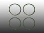 Beauty Rings Felgenzierringe für Radkappe 5-Loch Felge olivgrün