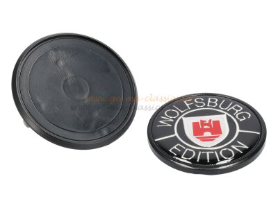 Wolfsburg Edition Emblem mit Grundplatte Golf 2