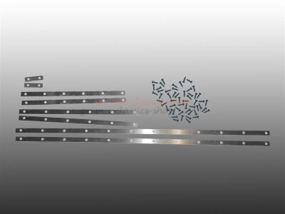 Schienen für Verdeckgummi Käfer Cabrio Bj 65-71
