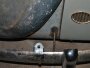 Distanzplatte mit Halter Zusatzscheinwerfer Stoßstange für VW Käfer bis 67
