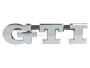 Schriftzug Emblem "GTI" für VW Polo 6N vorne Kühlergrillemblem Original