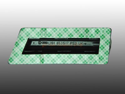 Zierleiste Kotfl&uuml;gel vorne links Golf 83-86 35mm