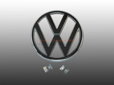 VW Emblem mit Clips Bus T3 Golf 1 Jetta 1 Scirocco 1...