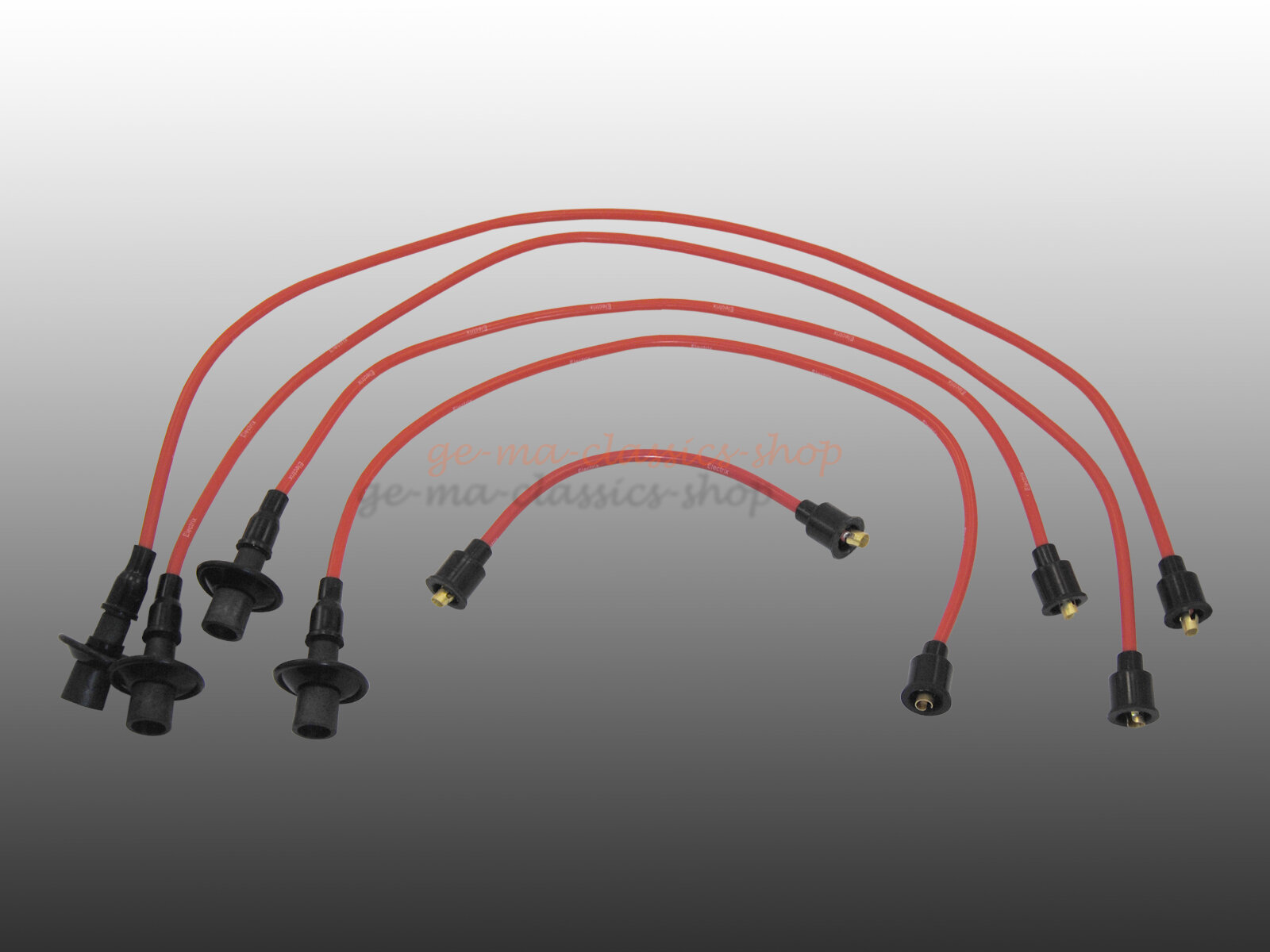 Zündkabel Satz für VW Käfer Karmann Bus T1 T2 Kübel 181 Kupfer Rot