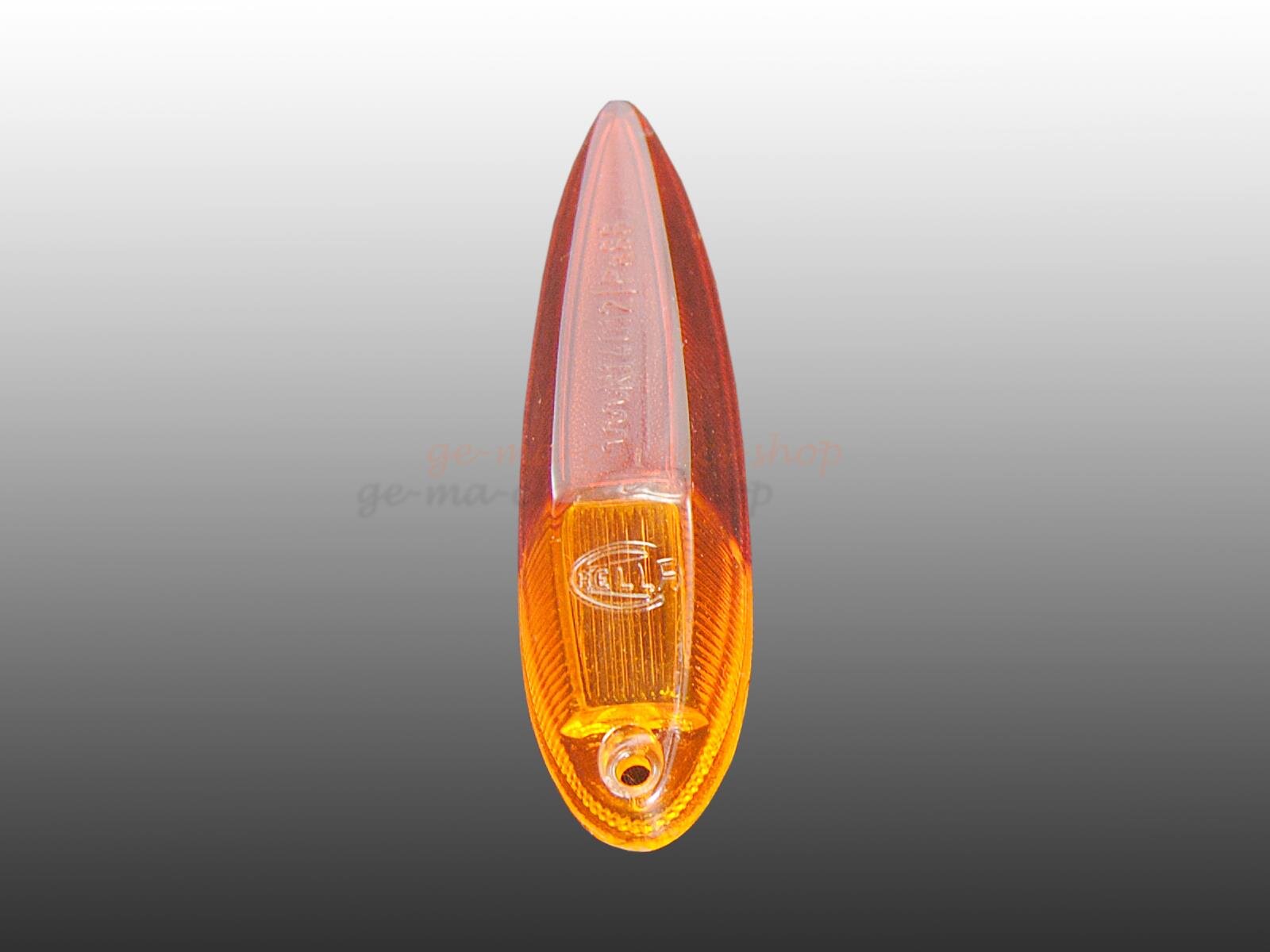 Positionsleuchte Glas rot gelb 1500 1600 Typ 3 und VW 411 412 Bj 63-71