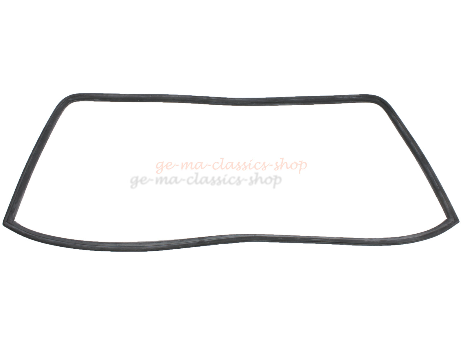 Frontscheibendichtung mit Nut für Chrom  für Audi 100 C1 BJ 68-76