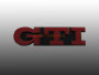 VW Golf 3 GTI Emblem hinten rot  Schriftzug 20 Jahre GTI