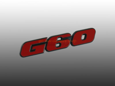 Emblem Schriftzug "G60" für VW Golf 2...