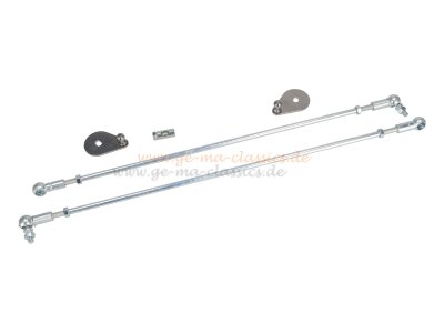 Drehgasgestänge für Typ1 Motor mit Weber IDF für Käfer Karmann Bus