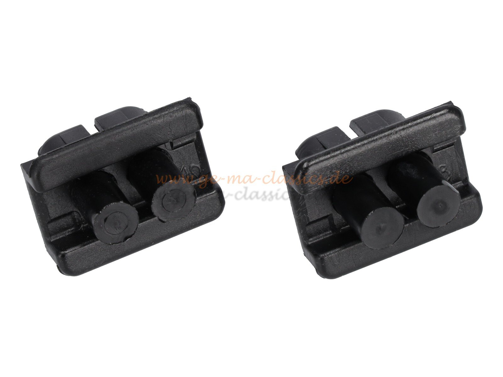 Clips Stoßstangenhalter Paar vorne VW Golf 1 Jetta 1 Polo Passat NOS