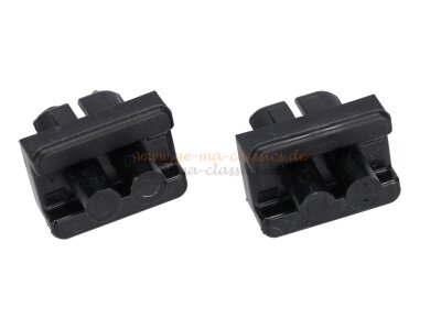 Clips Sto&szlig;stangenhalter Paar hinten VW Golf 1 Jetta...