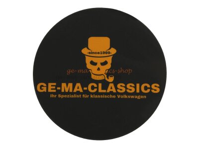 "Ge.-Ma.-Classics" Aufkleber Sticker rund mit...