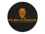 "Ge.-Ma.-Classics" Aufkleber Sticker rund mit Totenkopf