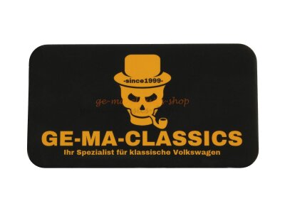 &quot;Ge.-Ma.-Classics&quot; Aufkleber Sticker eckig...