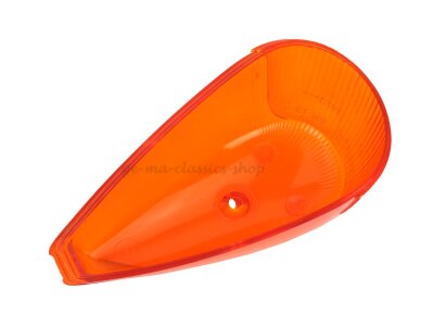 Blinkerglas für VW Käfer 64-74 orange Original, gebraucht