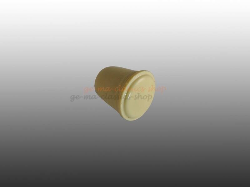 Druck-Knopf Scheibenwaschanlage Käfer 3mm Elfenbein