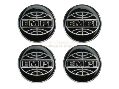 Klebe Emblem Satz mit EMPI Logo f&uuml;r Nabenkappen...