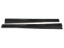 Alu Trittbrett Paar Billet Look Schwarz mit polierter Kante/Rippen für VW Käfer