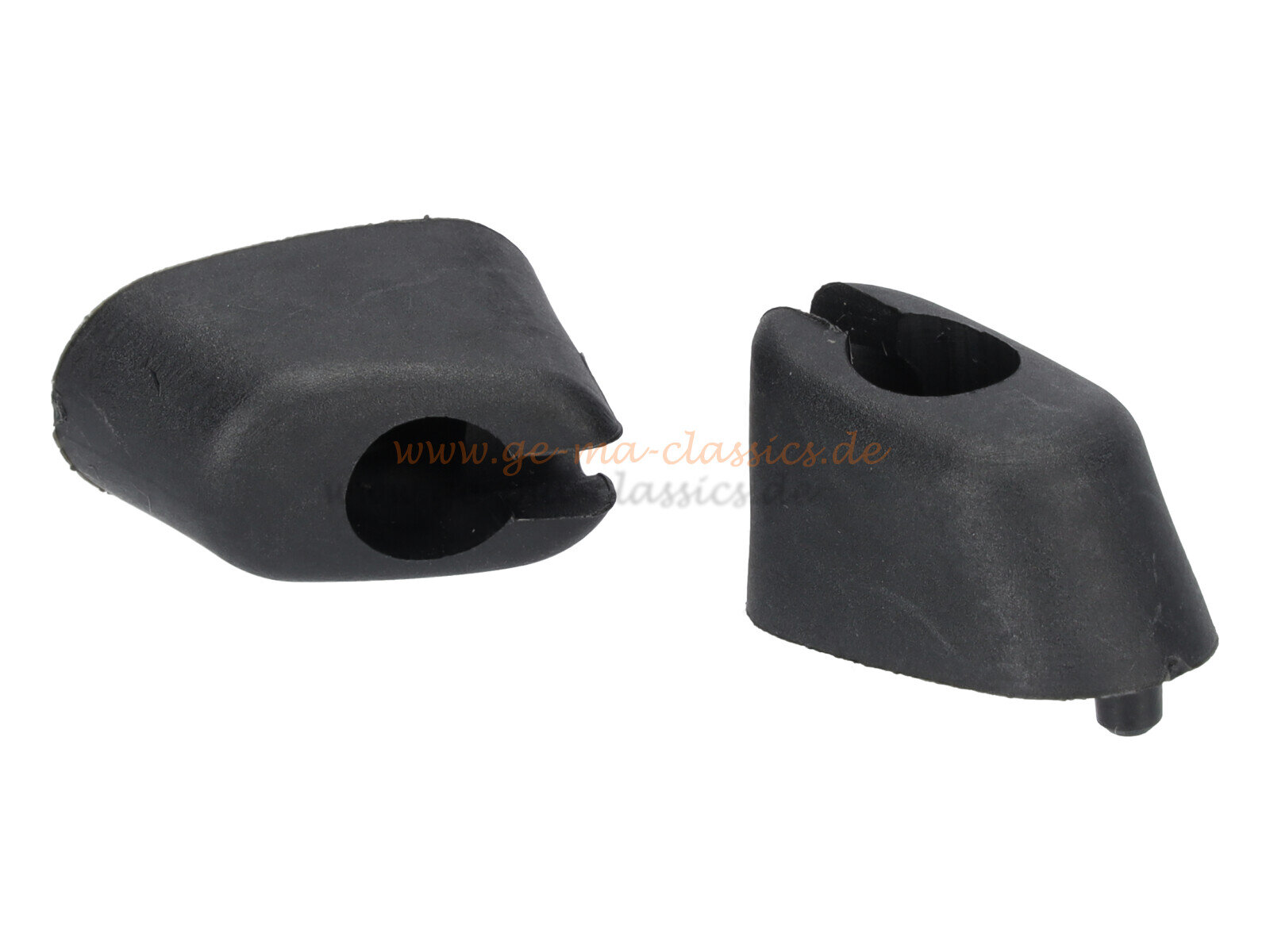 Sonnenblenden Halter für VW Käfer Karmann 64-67 & Bus T2 Paar Schwarz