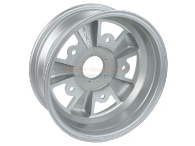 Alu Felge EMPI 5-Spoke für VW Käfer Bus Silber 5,5x15 ET20