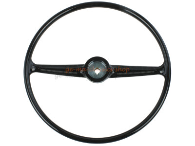 Lenkrad schwarz f&uuml;r VW Bus T1 BJ 1955-1967