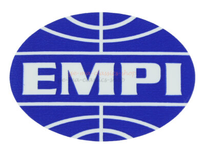 "EMPI" Aufkleber Sticker Logo Oval 44,5x32 mm