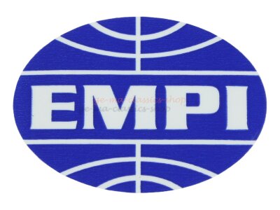 &quot;EMPI&quot; Aufkleber Sticker Logo Oval 44,5x32 mm