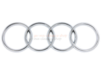 Audi 80 und Coupe Quattro Ringe Emblem vorne...