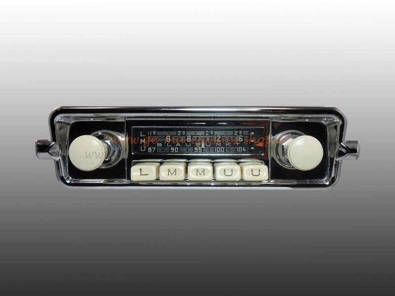 Auto-Radio für VW Käfer 57-66 6V 12V Original Blaupunkt Garantie