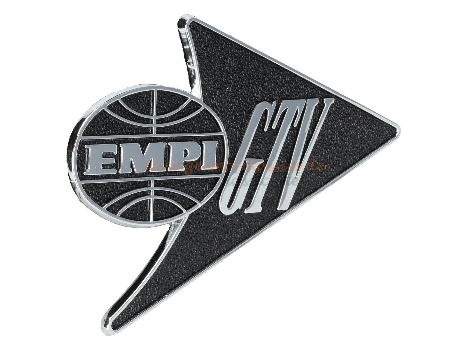 EMPI GTV Emblem f&uuml;r VW K&auml;fer Chrom