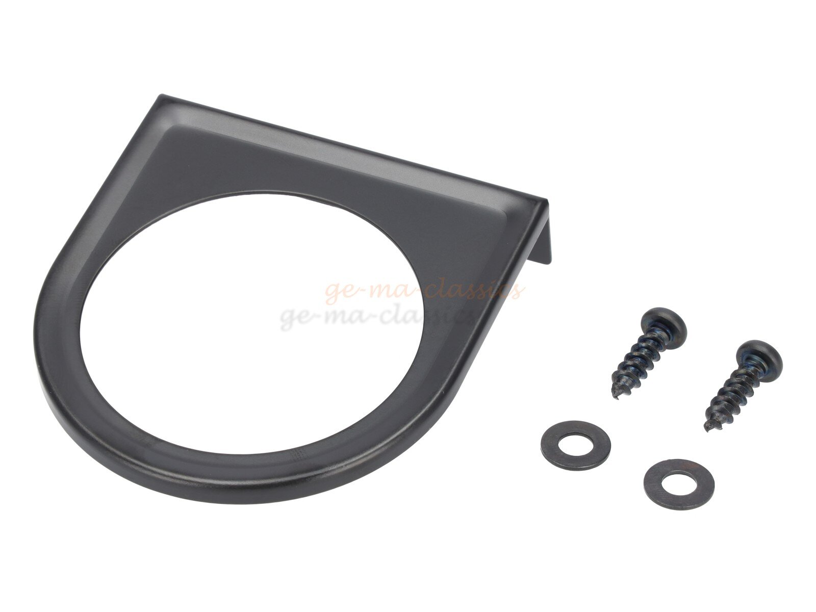 Instrumentenhalter schwarz 1-Loch Ø 52mm für Zusatzinstrumente