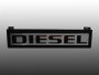 "DIESEL" Schriftzug Emblem vorne im Kühlergrill für VW Golf 2 & Jetta 2