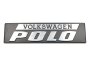 "VOLKSWAGEN POLO" Schriftzug hinten Polo 1