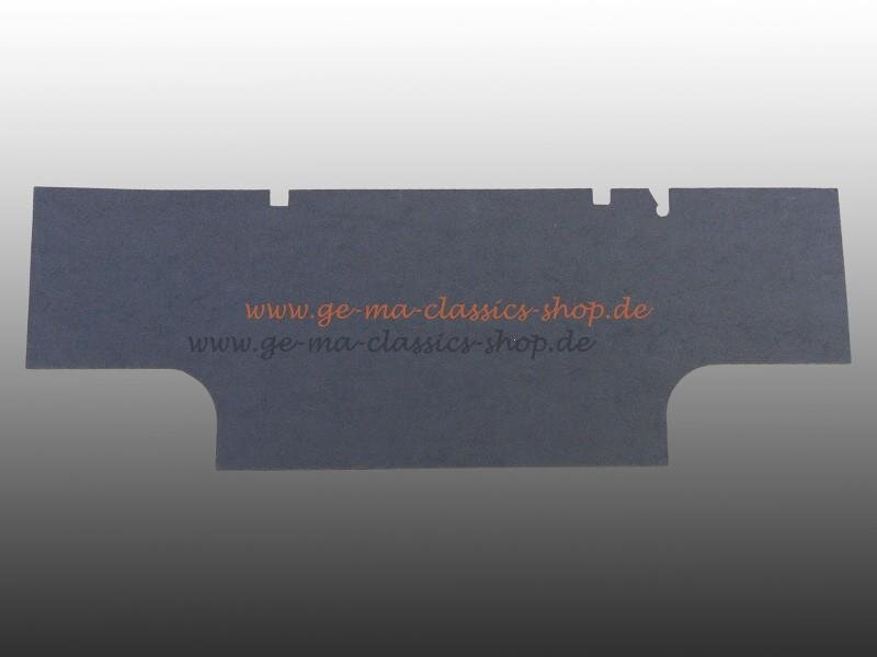Kofferraumpappe vorne Käfer Bj 56-60