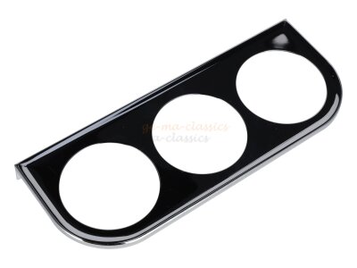 Instrumentenhalter chrom 3-Loch Ø 52mm für Zusatzinstrumente