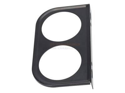 Instrumentenhalter schwarz 2-Loch Ø 52mm für Zusatzinstrumente