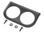 Instrumentenhalter schwarz 2-Loch Ø 52mm für Zusatzinstrumente