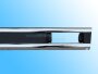 Frontstoßstange chrom mit schwarzem Streifen für VW Golf 1