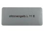 Aufkleber "zitronengelb L 11 E" Farbcode Sticker